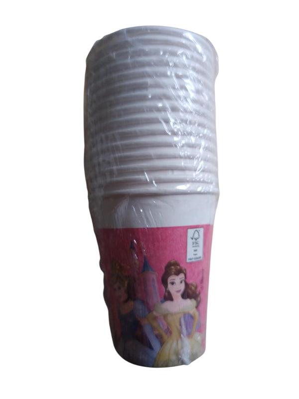 Papirnati kozarci - princeske, 15 kom