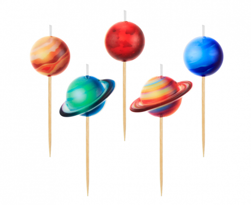 Svečke za torto – Planeti