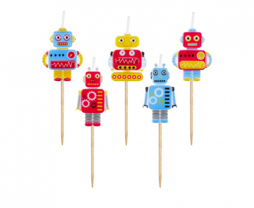 Svečke za torto – Robot - Mojbalon