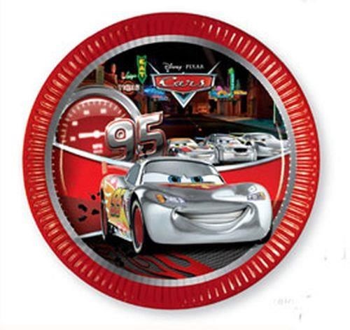 Papirnati krožniki - Cars, 20 cm