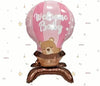 Balon folija - Welcome baby, roza 90cm