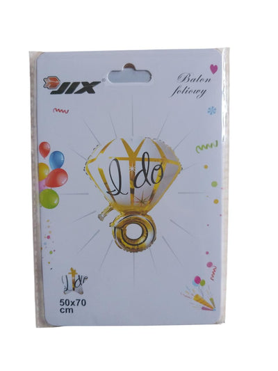 Balon folija - Poročni prstan "I do", 70 cm