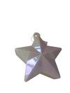 Utež za balone v obliki zvezde - smetana bela barva