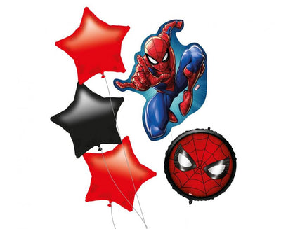 Folijski baloni Spiderman – komplet 5 kosov