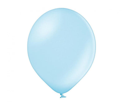 Baloni iz lateksa - Metalik light blue, 27cm