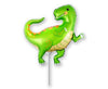 Balon folija - Dino, zelena barva, 35cm - Mojbalon