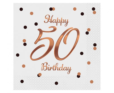 Papirnti servieti - 50.rojstni dan