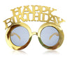 Očala Happy Birthday, zlata