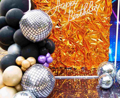 Balon okrogle oblike - Disco, 40 cm