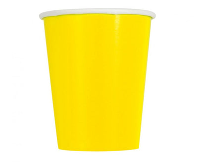 Papirnati kozarci - rumeni
