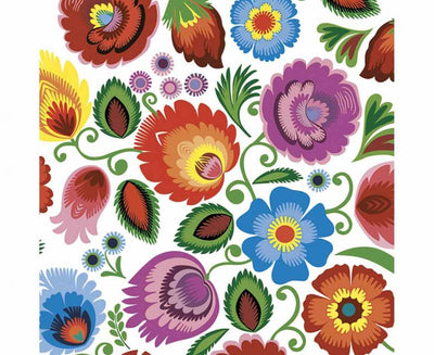 Papirnate serviete - cvetlični vzorec, 20 kom