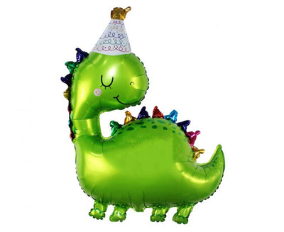 Balon folija - Dinozaver s klobukom, 80 cm - Mojbalon