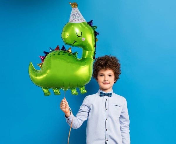 Balon folija - Dinozaver s klobukom, 80 cm - Mojbalon