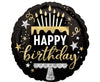 Balon folija - Happy Birthday, 46 cm - Mojbalon