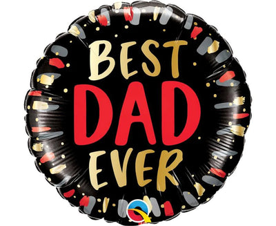 Okrogli Folija Balon - Best Dad Ever