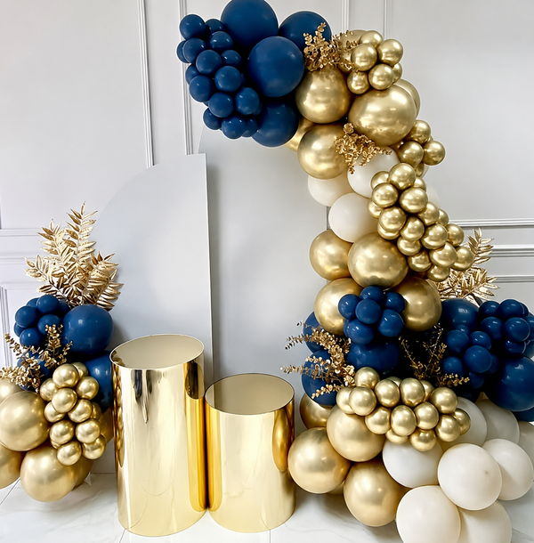 Girlanda iz balonov - Navy Blue barva, 106 balonov