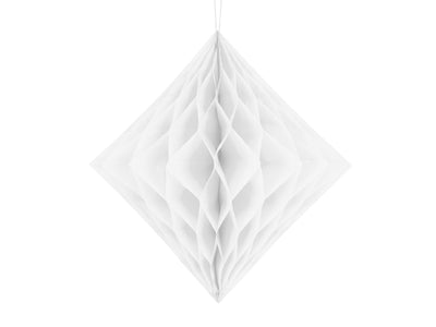 Lampijon - Bela barva 30 cm