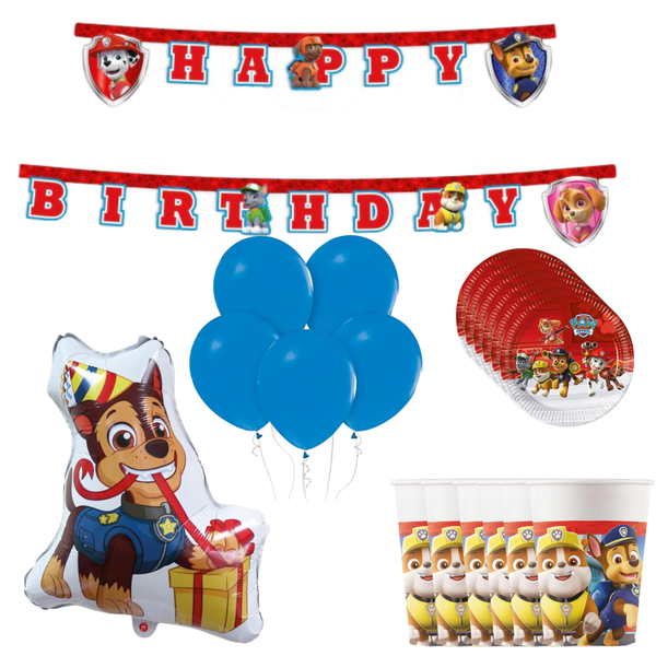 Rojstnodnevni set - Premium komplet Tačke na patrulji