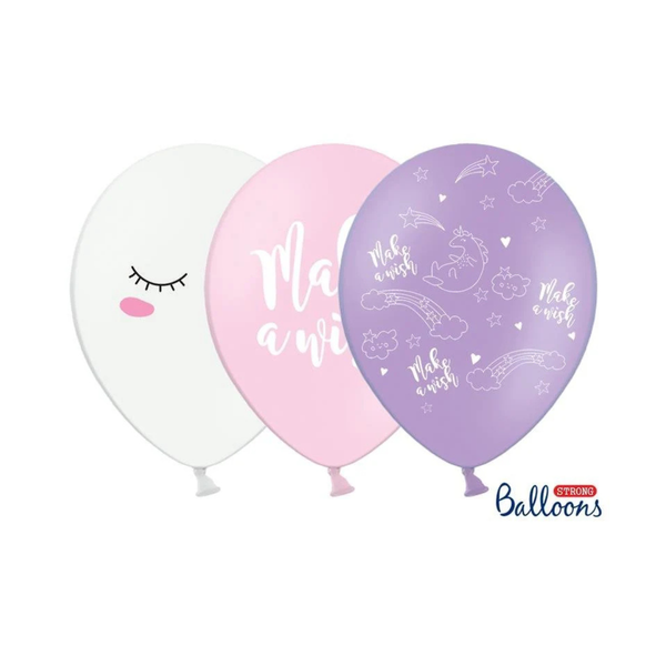 Baloni iz lateksa Samorog, 30cm, 6 balonov - Mojbalon