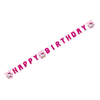 Viseč napis – Hello Kitty – Happy Birthday, 200 cm - Mojbalon