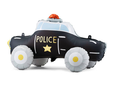 Folija balon policijski avto (90 x 41 cm)- samostoječi