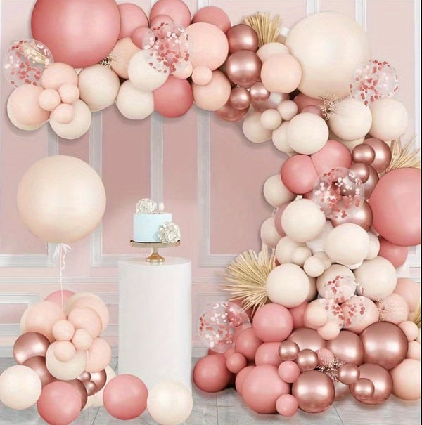 Girlanda iz balonov - Rose, 150 kos