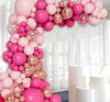 Girlanda iz balonov – Roza, 99 kom