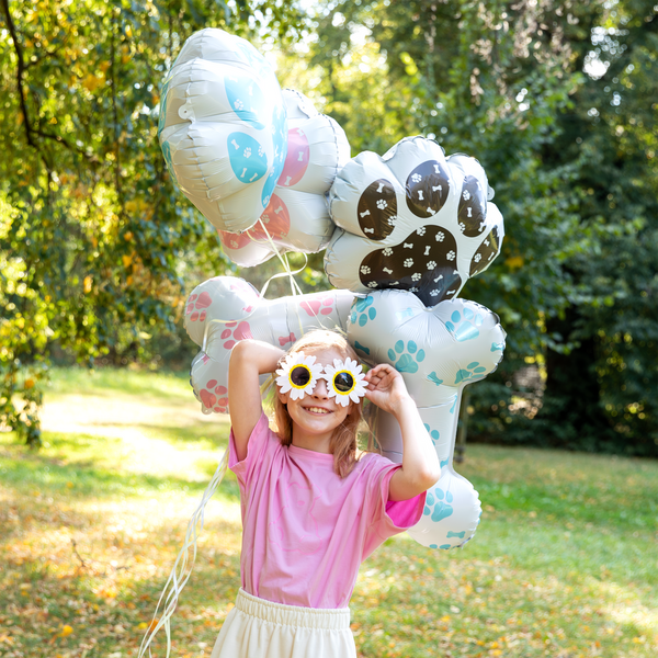 Balon folija – Kužek, rjava barva, 80 cm