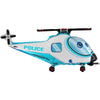 Balon folija - Policijski helikopter, 65 cm