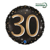 Balon folija - Številka 30, črne barva