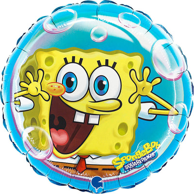 Balon folija - Spuži kvadratnik, Spongebob, 46 cm - Mojbalon