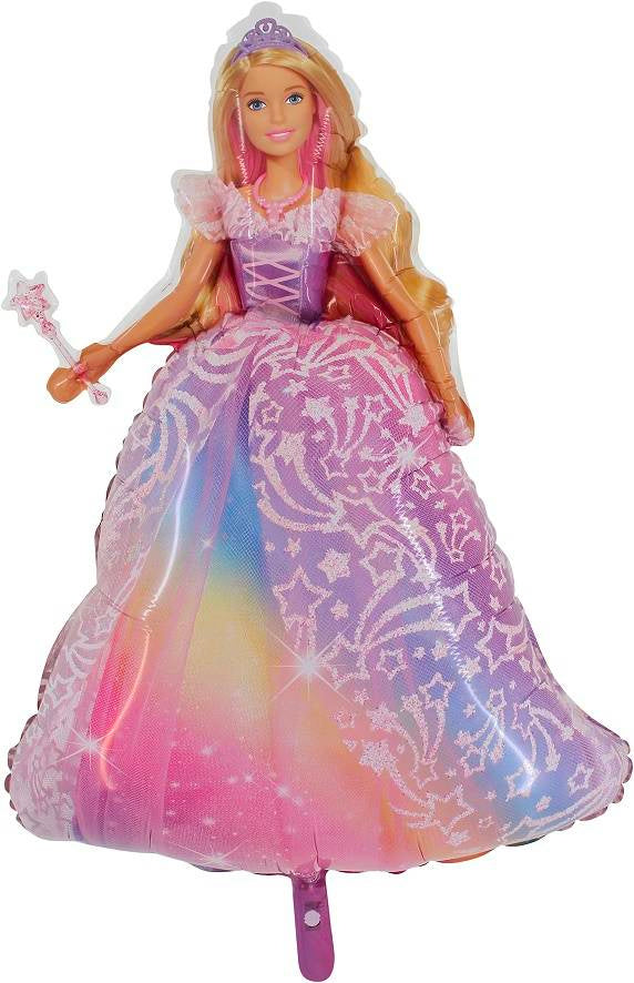 Balon folija - Barbie, roza, 96 cm