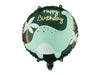 Balon folija "Happy Birthday" Dino, 35 cm - Mojbalon