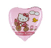 Balon folija - V obliki srca Hello Kitty