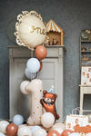 Folija balon medved stoječi za 1. rojstni dan
