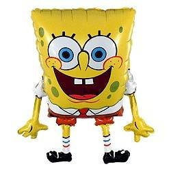 Balon folija - Spuži kvadratnik, Spongebob, 55 cm - Mojbalon