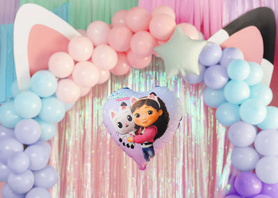 balon folija srce Gabbys Dollhouse 35cm