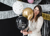 Baloni iz lateksa Happy New Year, 6 balonov
