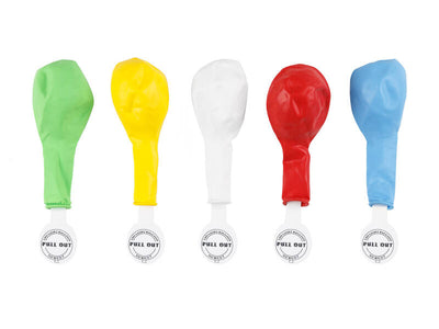 LED Baloni iz lateksa, 5 balonov