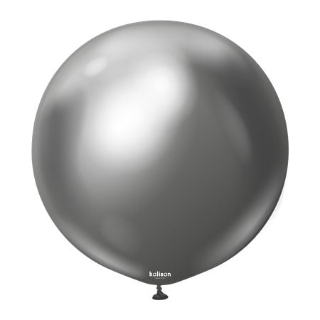 Jumbo balon - Srebrna 45 cm