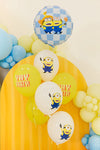 Baloni lateks - Minion, 6 kos