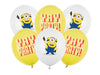 Baloni lateks - Minion, 6 kos
