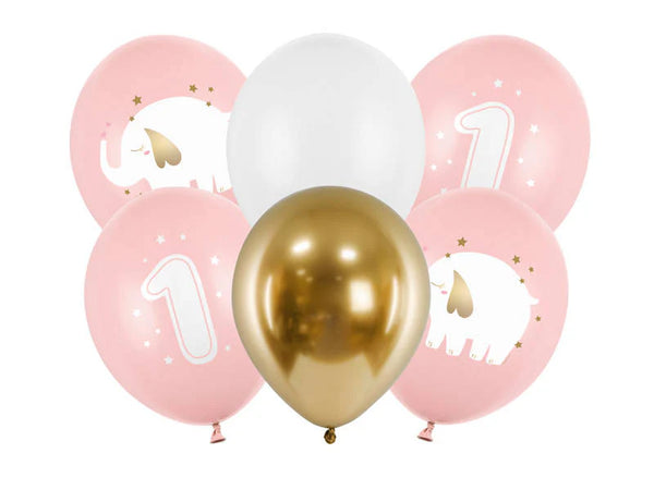 Set iz balonov - Premium komplet za 1. rojstni dan