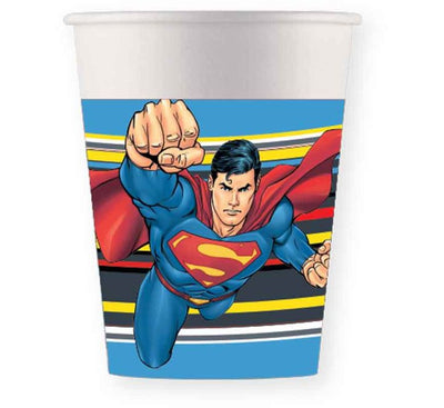 Papirnati kozarci – Superman, 8 kos