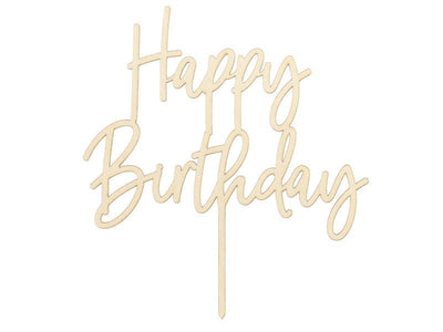 Topper za torto - Happy Birthday