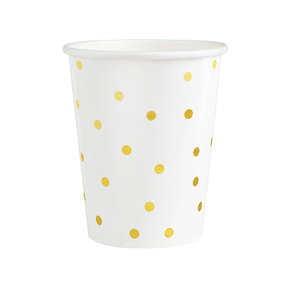 Papirnati kozarci - Pika, gold