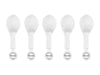 Led baloni iz lateksa - beli