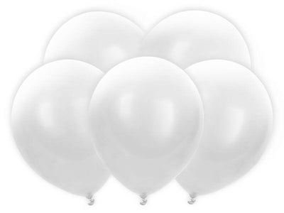 Led baloni iz lateksa - beli