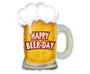 Balon folija - Pivo, Happy beer-day, 65 cm