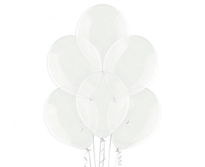 Baloni iz lateksa - Kristalno prosojni baloni, 30cm